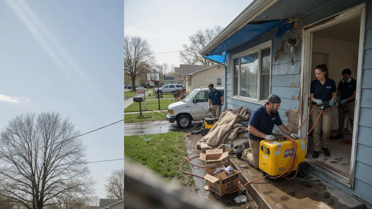 Basement Flood Cleanup in Antwerp, NY near me